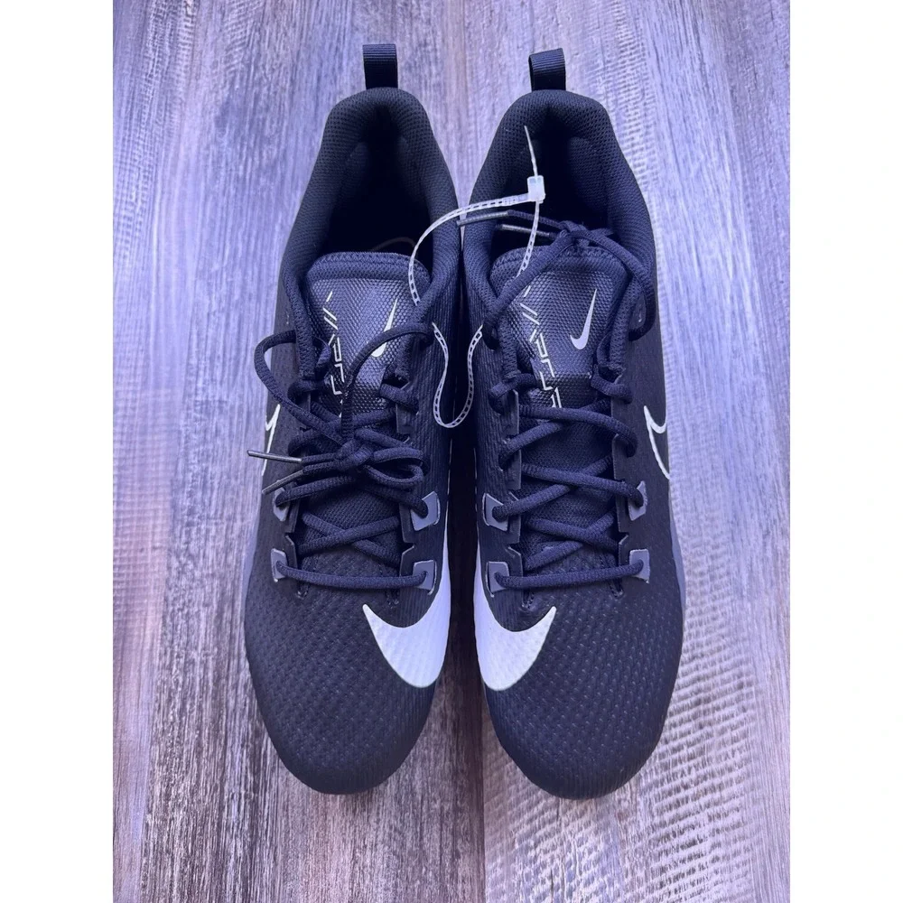 Nike Vapor Edge Speed 360 2‎ Black Grey Football Cleats FN7764–001 Men's Sz 16